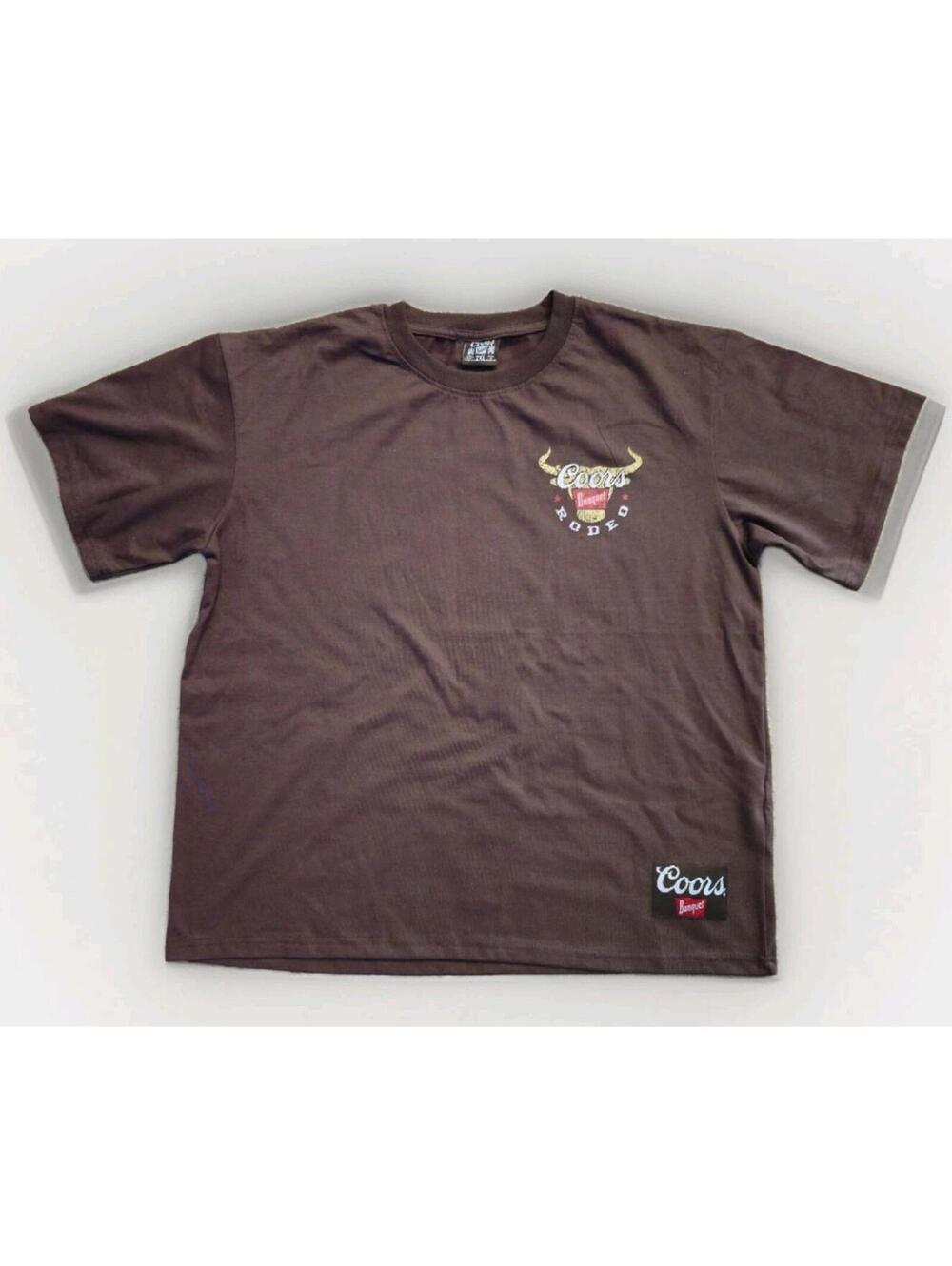coors banquet rodeo shirt Suze 2XL (130)